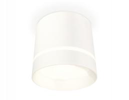 Комплект накладного светильника с акрилом XS8110006 SWH/FR белый песок/белый матовый GX53 (C8110, N8461) Ambrella light