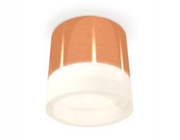 Комплект накладного светильника с акрилом XS8122010 PPG/FR золото розовое полированное/белый матовый GX53 (C8122, N8401) Ambrella light