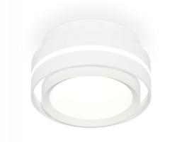 Комплект накладного светильника XS8412001 SWH/CL белый песок/прозрачный GX53 (C8412, N8112) Ambrella light