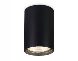 Накладной точечный светильник GU5.3 TN213102 BK черный GU5.3 D55*80 Ambrella light