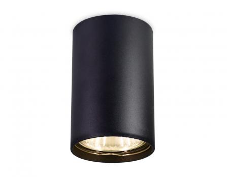 Накладной точечный светильник GU5.3 TN213109 BK черный GU5.3 D55*100 Ambrella light