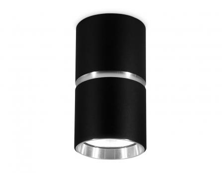 Накладной точечный светильник GU10 TN213116 BK/CH черный/хром GU10 D55*100 Ambrella light