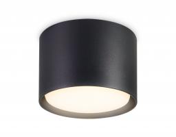 Накладной точечный светильник GX53 TN5302 BK черный GX53 D84*60 Ambrella light