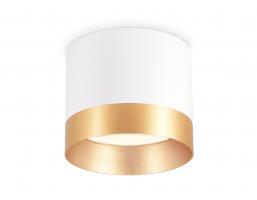 Накладной точечный светильник GX53 TN5315 WH/GD белый/золото GX53 D82*70 Ambrella light
