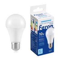 Лампа светодиодная низковольтная Feron LB-192 Шар E27 10W 6400K