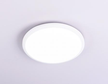 Потолочный светодиодный светильник FZ1230 WH белый IP44 22W 6400К D260*55 (Без ПДУ) Ambrella Light