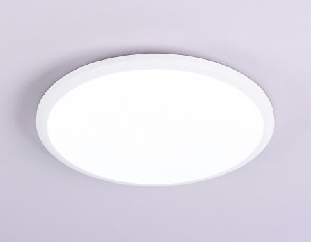 Потолочный светодиодный светильник FZ1231 WH белый IP44 42W 6400К D370*55 (Без ПДУ) Ambrella Light