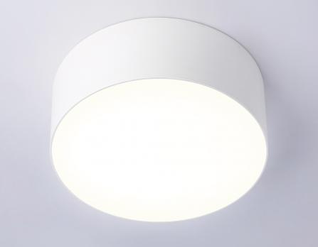 Потолочный светодиодный светильник FV5511 WH белый LED 15W 3000K D120*58 (Без ПДУ) Ambrella Light