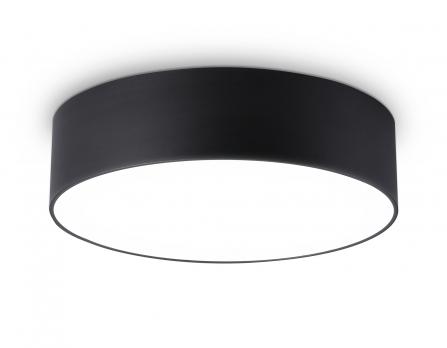 Потолочный светодиодный светильник FV5518 BK черный LED 18W 4200K D160*58 (Без ПДУ) Ambrella Light