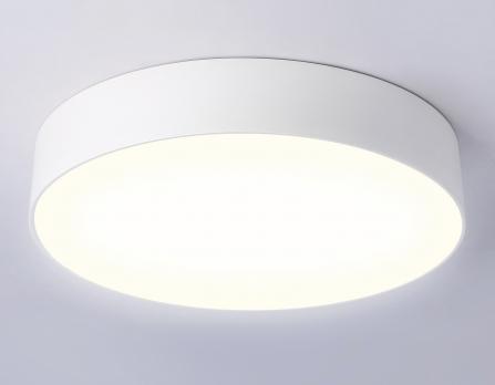 Потолочный светодиодный светильник FV5523 WH белый LED 35W 3000K D300*58 (Без ПДУ) Ambrella Light