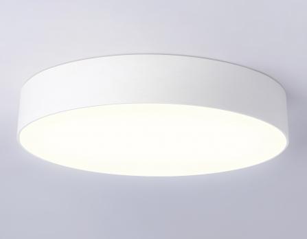 Потолочный светодиодный светильник FV5527 WH белый LED 45W 3000K D400*58 (Без ПДУ) Ambrella Light