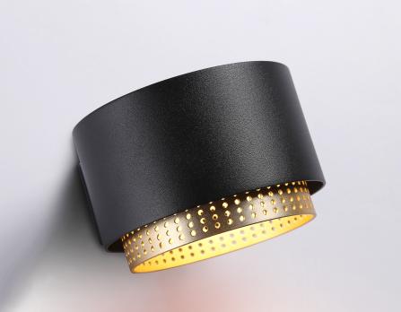Настенный светильник со сменной лампой TN71299 BK/GD черный/золото GX53 max 12W 95*62*120 Ambrella Light