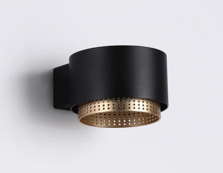 Настенный светильник со сменной лампой TN71299 BK/GD черный/золото GX53 max 12W 95*62*120 Ambrella Light