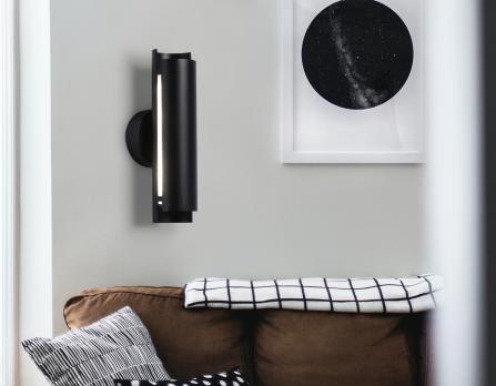Настенный светодиодный светильник TN71332 BK черный LED 4W 4200K 230*60*100 Ambrella Light