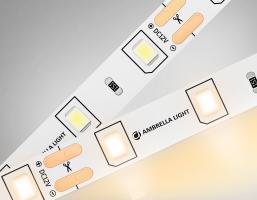 Светодиодная лента Ambrella Light GS1001 2835 60Led /4.8W m/ 12V IP20 3000K 5m /кратность резки 50mm