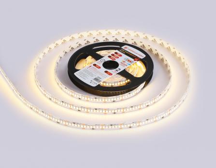 Светодиодная лента Ambrella Light GS1501 2835 240Led /19.2W m/12V IP20 3000K 5m/кратность резки 25mm