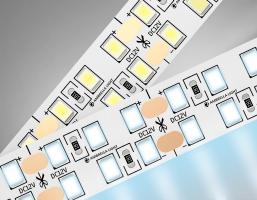 Светодиодная лента двухрядная Ambrella Light GS1603 2835 240Led /19.2W m/ 12V IP20 6500K 5m