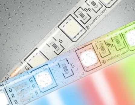Светодиодная лента RGB Ambrella Light GS2302 5050 60Led /14.4W m/ 12V IP65 RGB 5m