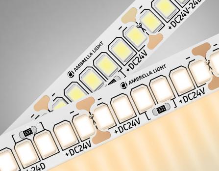 Светодиодная лента Ambrella Light GS3401 2835 240Led /20W m/ 24V IP20 3000K 5m