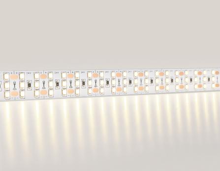 Светодиодная лента трехрядная Ambrella Light GS3901 2835 324Led /26W m/ 24V IP20 3000K 5m