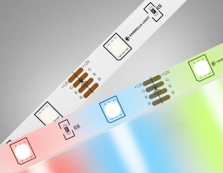 Светодиодная лента RGB Ambrella Light GS4301 5050 30Led /7.2W m/ 24V IP20 RGB 5m
