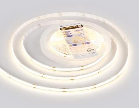 Светодиодная лента Ambrella Light GS4702 COB 480Led /12W m/ 24V IP20 4500K 5m