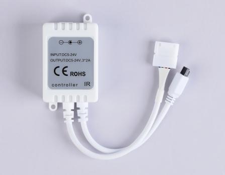 Контроллер для светодиодных лент RGB с инфракрасным пультом 6A 12V 72W/ 24V 144W GS11251