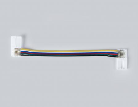 Соединитель гибкий двухсторонний для светодиодной ленты 5050 12/24V (6 конт.) 150 мм GS7851 (5шт)