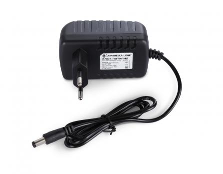 Блок питания (адаптер) для светодиодной ленты с вилкой 12V 24W 2A IP20 100-240V 80*50*70 GS8510