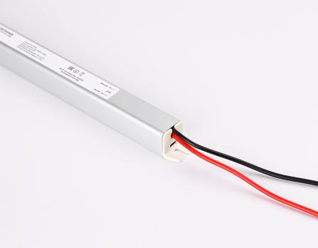 Блок питания ультратонкий для светодиодной ленты 24V 60W 2.5A IP20 185-260V 312*18*18 GS8625