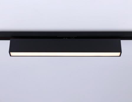Трековый однофазный светодиодный светильник GL6775 BK черный LED 24W 3000K 600*22*48 Ambrella Light