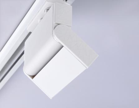 Трековый однофазный светодиодный светильник GL6801 WH белый LED 6W 4200K 115*22*87 Ambrella Light