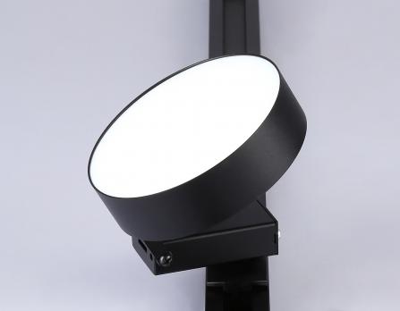 Трековый однофазный светодиодный светильник GL6842 BK черный LED 15W 4200K D115*80 Ambrella Light