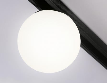 Светильник светодиодный трековый для шинопровода Magnetic GL3921 BK/FR черный/белый матовый LED 6W 4200К 48V 360° D123*H163 Ambrella Light