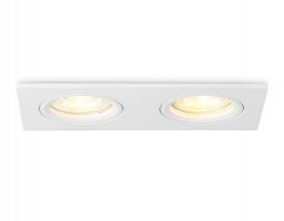 Светильник встраиваемый TN102460/2 WH белый GU5.3 160*81*28 Ambrella Light