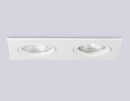Светильник встраиваемый TN102460/2 WH белый GU5.3 160*81*28 Ambrella Light
