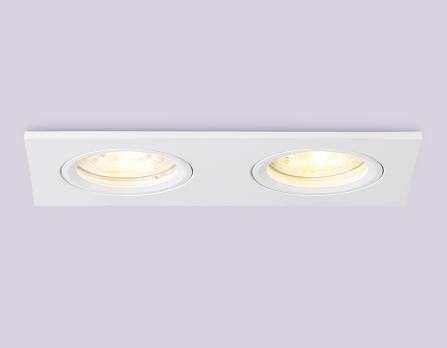 Светильник встраиваемый TN102460/2 WH белый GU5.3 160*81*28 Ambrella Light