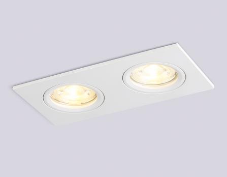Светильник встраиваемый TN102460/2 WH белый GU5.3 160*81*28 Ambrella Light