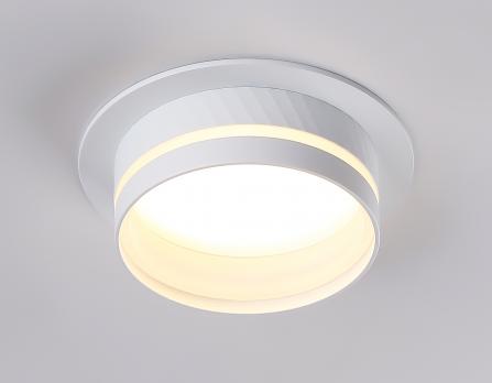 Светильник встраиваемый TN5218 WH белый GX53 D110*50 Ambrella Light