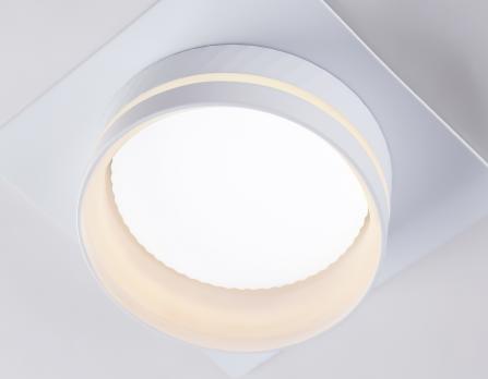 Светильник встраиваемый TN5221 WH белый GX53 110*110*50 Ambrella Light