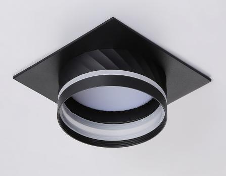 Светильник встраиваемый TN5222 BK черный GX53 110*110*50 Ambrella Light