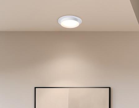 Светильник встраиваемый TN5225 WH белый GX53 D110*35 Ambrella Light