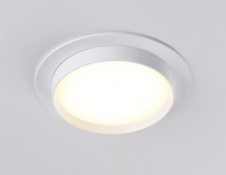 Светильник встраиваемый TN5225 WH белый GX53 D110*35 Ambrella Light
