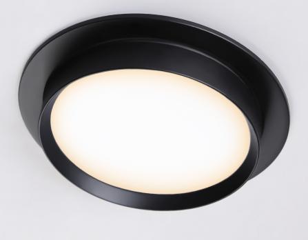Светильник встраиваемый TN5227 BK черный GX53 D110*35 Ambrella Light
