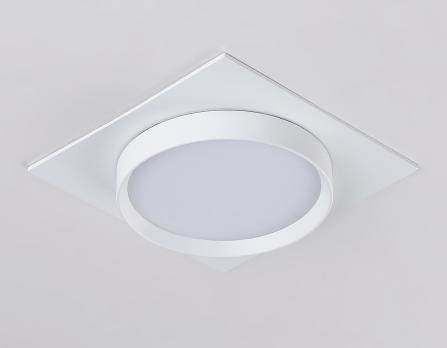 Светильник встраиваемый TN5229 WH белый GX53 110*110*35 Ambrella Light