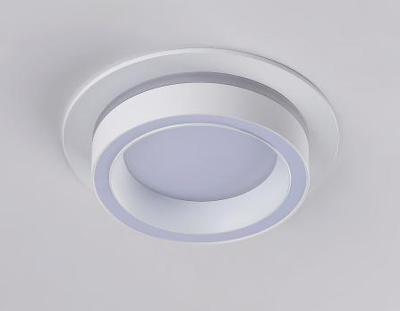 Светильник встраиваемый TN5240 WH белый GX53 D110*42 Ambrella Light