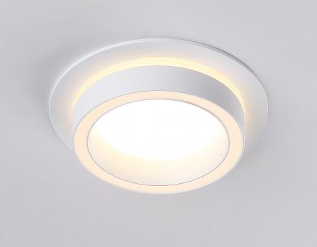 Светильник встраиваемый TN5240 WH белый GX53 D110*42 Ambrella Light