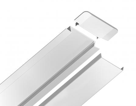 Алюминиевый профиль встраиваемый GP1100WH Ambrella Light