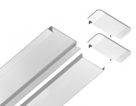 Алюминиевый профиль встраиваемый GP1100WH Ambrella Light