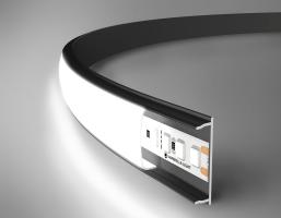 Алюминиевый профиль накладной GP1600BK Ambrella Light